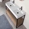 Double Console Vanity, 43